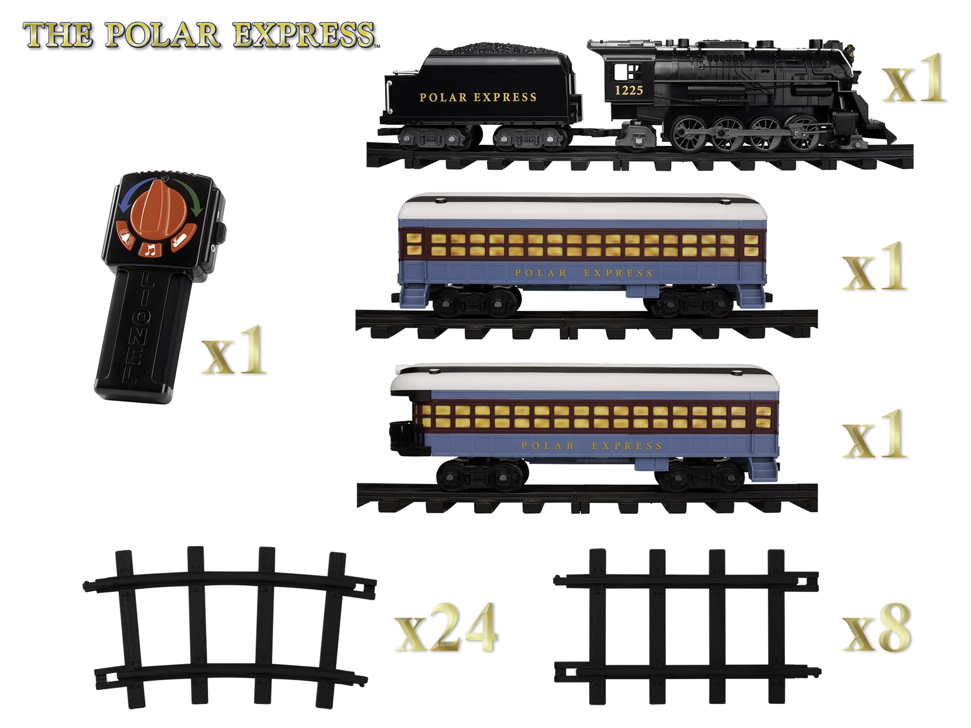 Foto 4 pulgar | Set De Tren Lionel The Polar Express Listo Para Jugar Con Mando A Distancia - Venta Internacional.