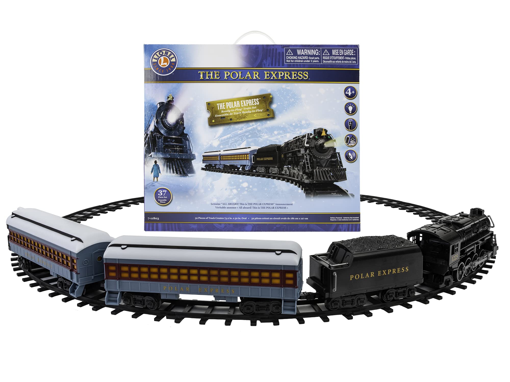 Foto 6 pulgar | Set De Tren Lionel The Polar Express Listo Para Jugar Con Mando A Distancia - Venta Internacional.