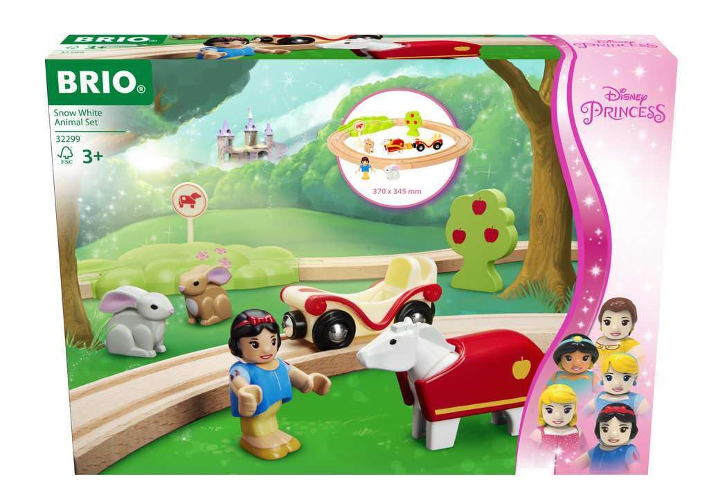 Foto 2 pulgar | Set de Tren de Juguete Brío Disney Princess Blancanieves con Animales - Venta Internacional