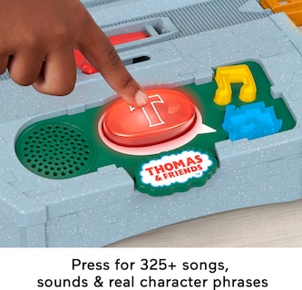 Foto 3 | Set De Tren De Juguete Motorizado Thomas & Friends Talking Cranky - Venta Internacional.