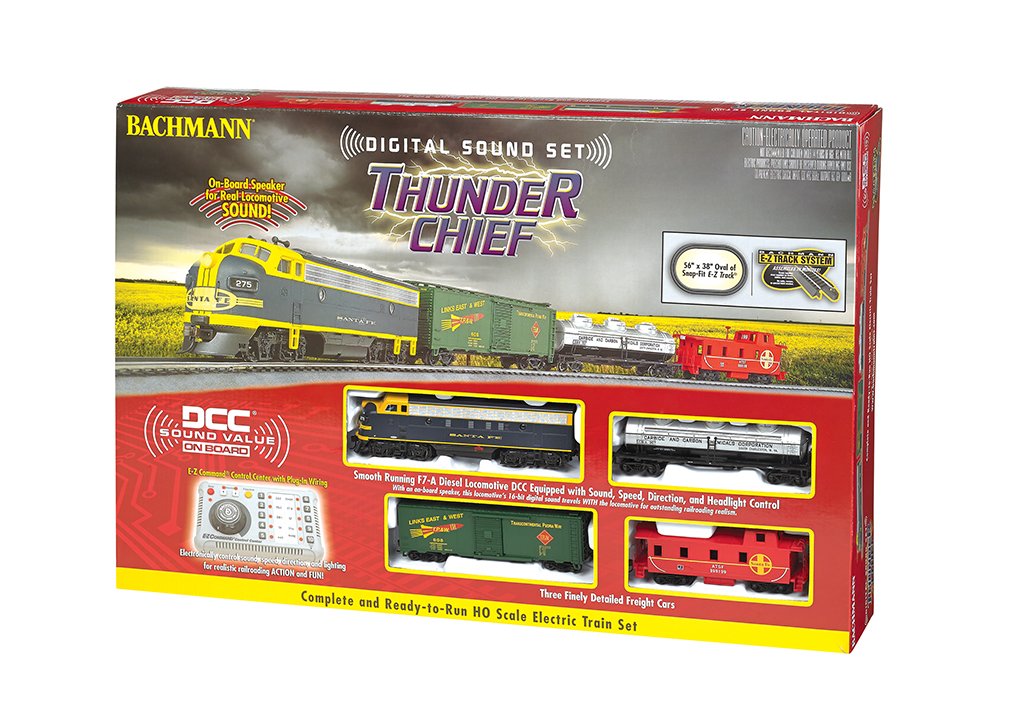 Foto 3 pulgar | Set De Tren Eléctrico Bachmann Thunder Chief Dcc Sound Ho Scale - Venta Internacional.