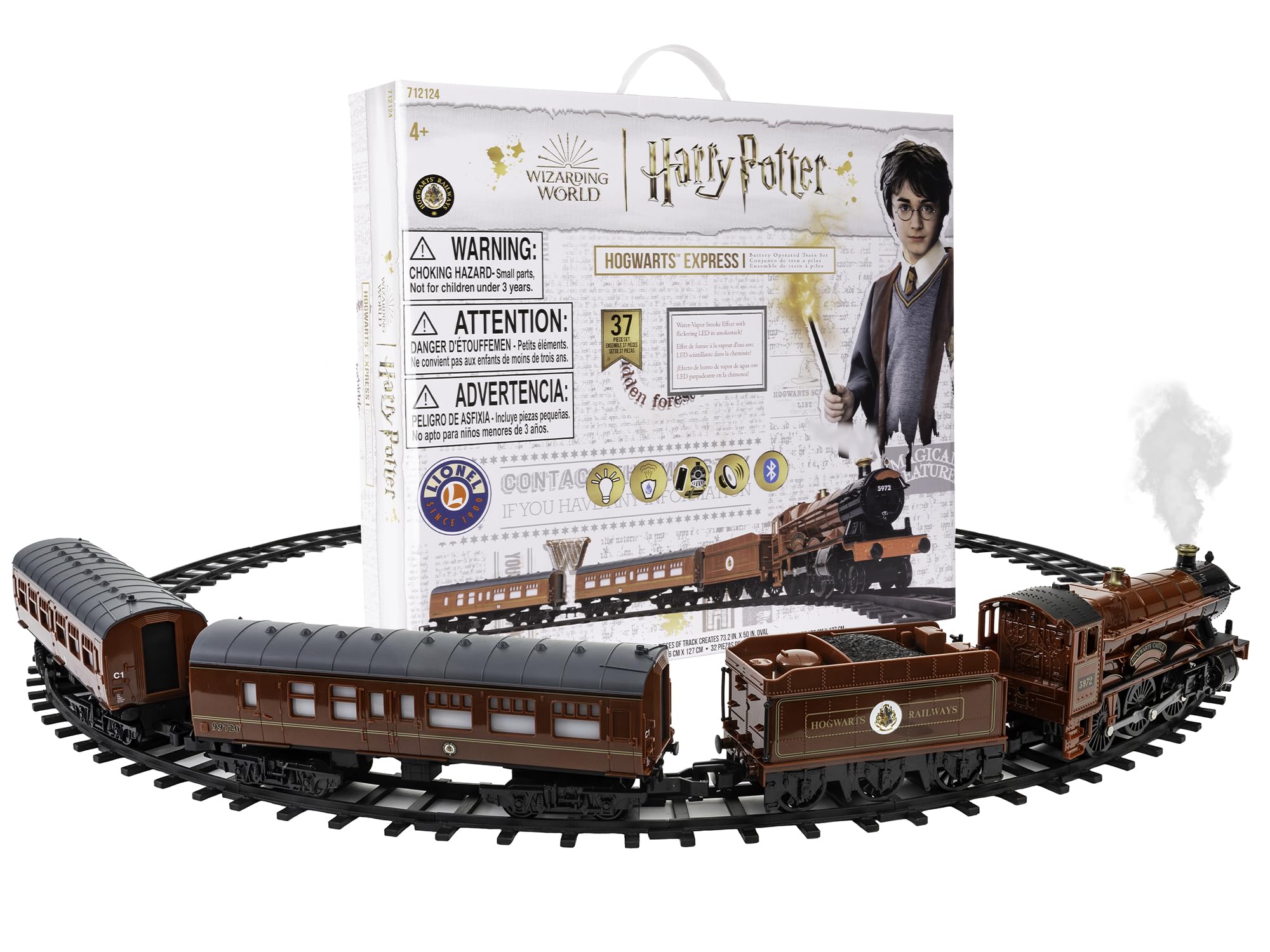 Foto 3 pulgar | Set De Tren De Juguete Lionel Hogwarts Express Con Bluetooth Durante Más De 4 Años - Venta Internacional.
