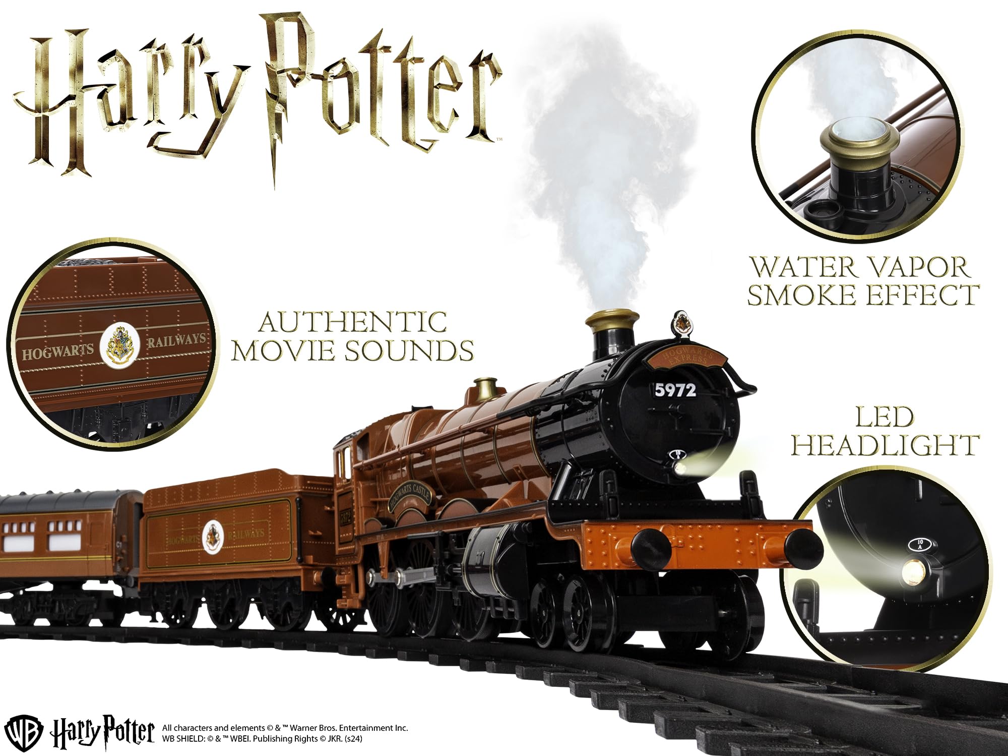 Foto 5 | Set De Tren De Juguete Lionel Hogwarts Express Con Bluetooth Durante Más De 4 Años - Venta Internacional.