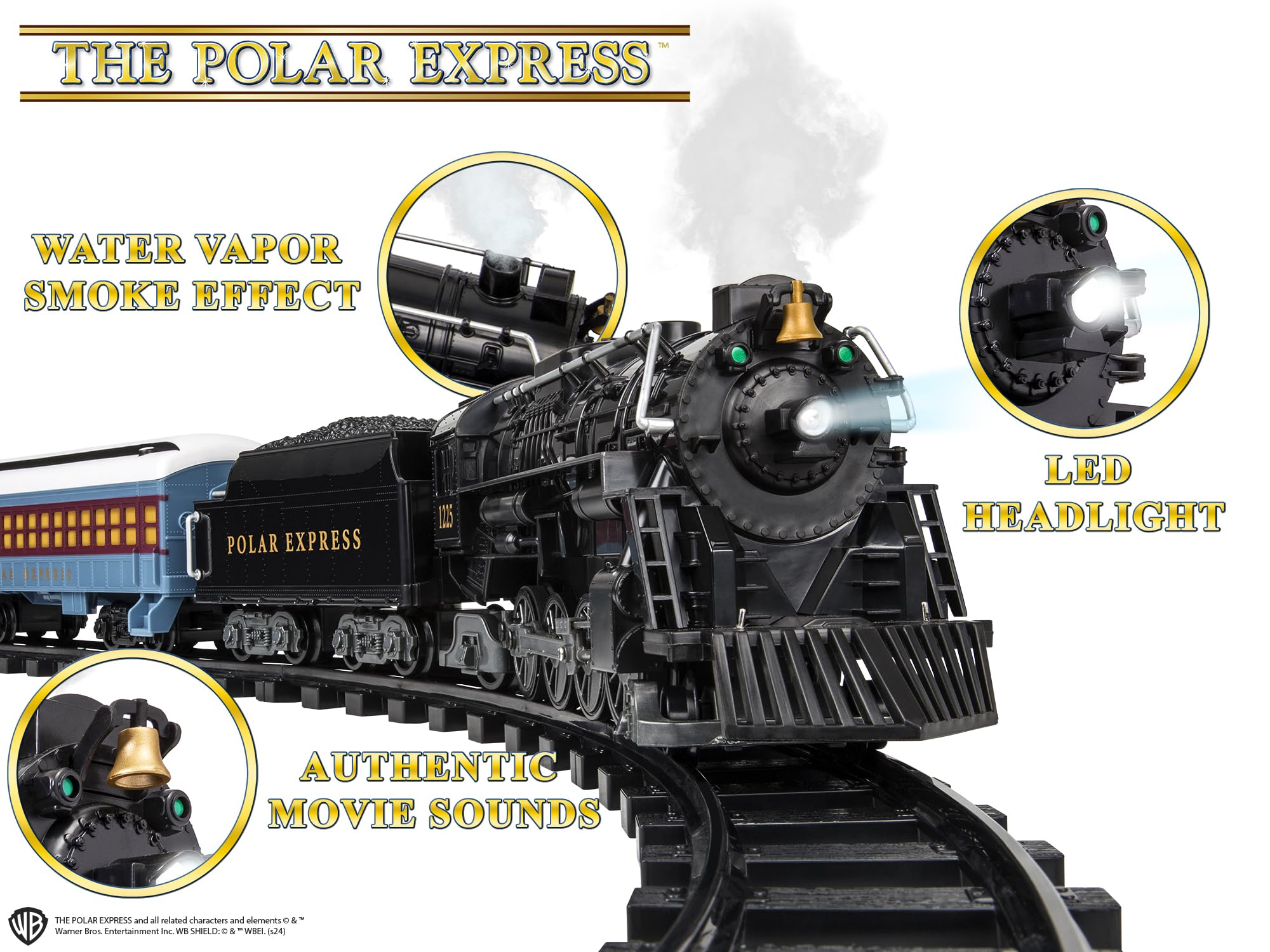 Foto 6 pulgar | Set De Tren De Juguete Lionel The Polar Express Con Bluetooth Durante Más De 4 Años - Venta Internacional.