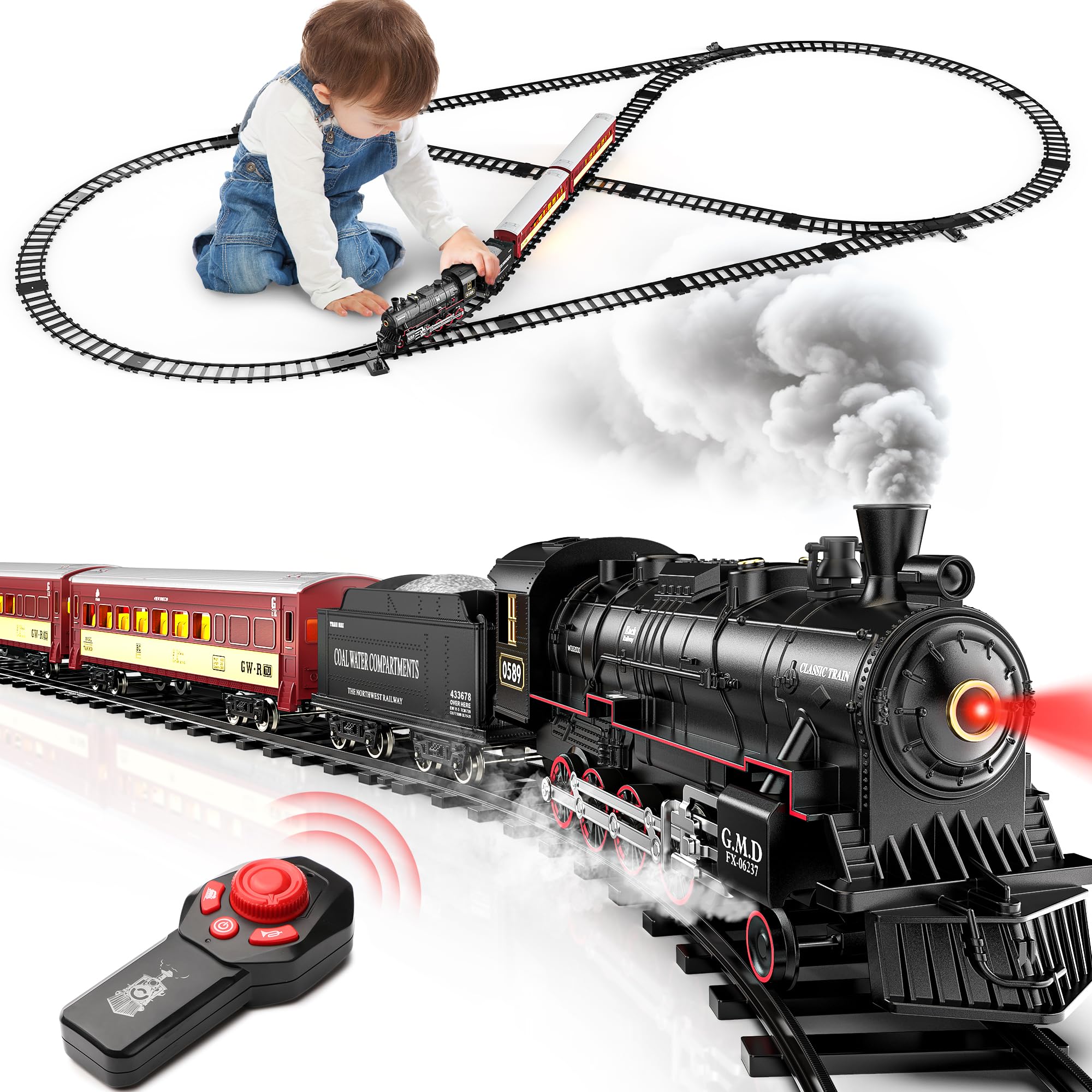 Foto 2 pulgar | Tren con Mando a Distancia Hot Bee Alloy - Venta Internacional