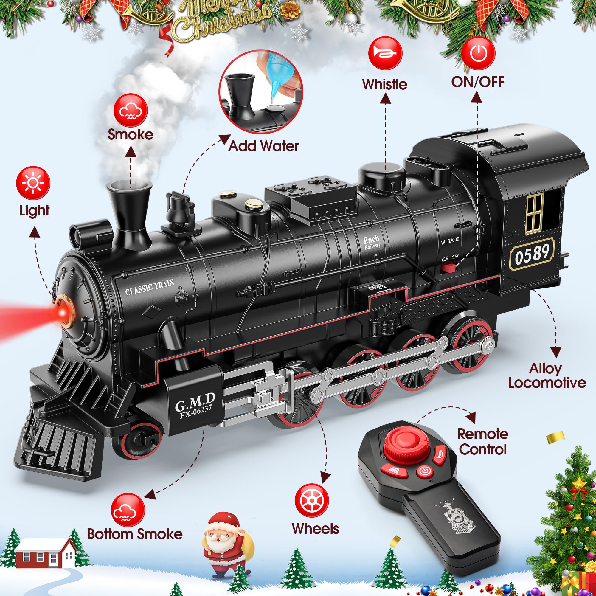 Foto 2 | Tren con Mando a Distancia Hot Bee Alloy - Venta Internacional