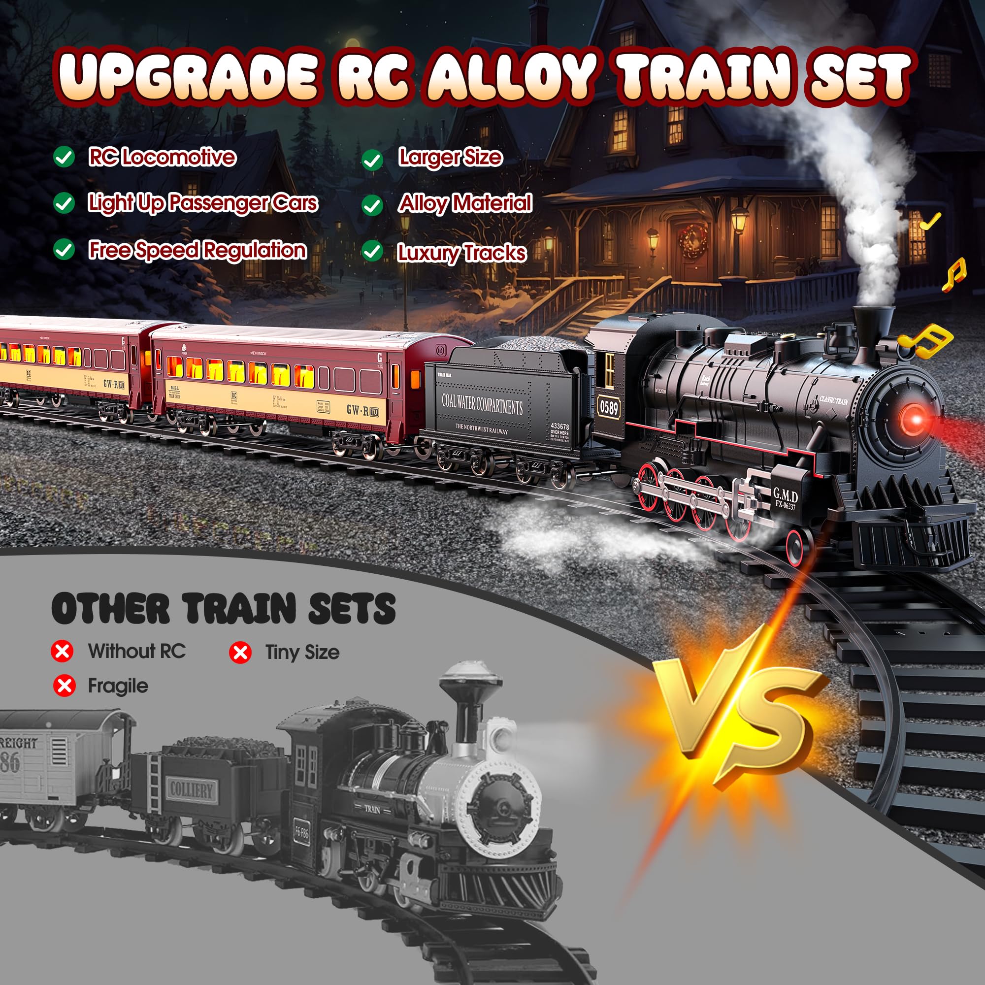 Foto 4 pulgar | Tren con Mando a Distancia Hot Bee Alloy - Venta Internacional