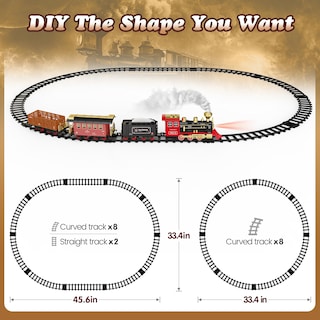 Foto 4 | Set de Tren Hot Bee Christmas con Mando A Distancia Para Niños - Venta Internacional
