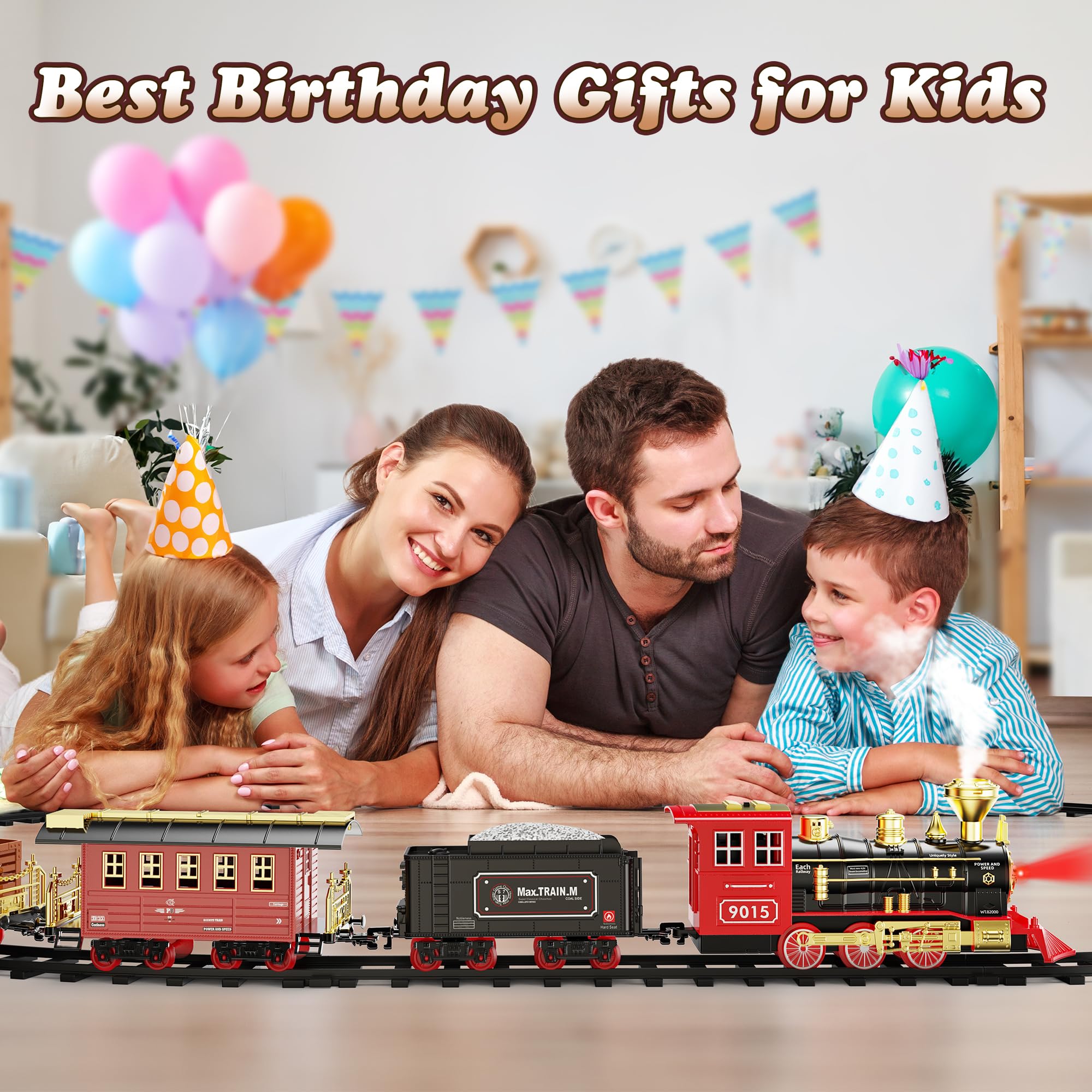 Foto 7 | Set de Tren Hot Bee Christmas con Mando A Distancia Para Niños - Venta Internacional