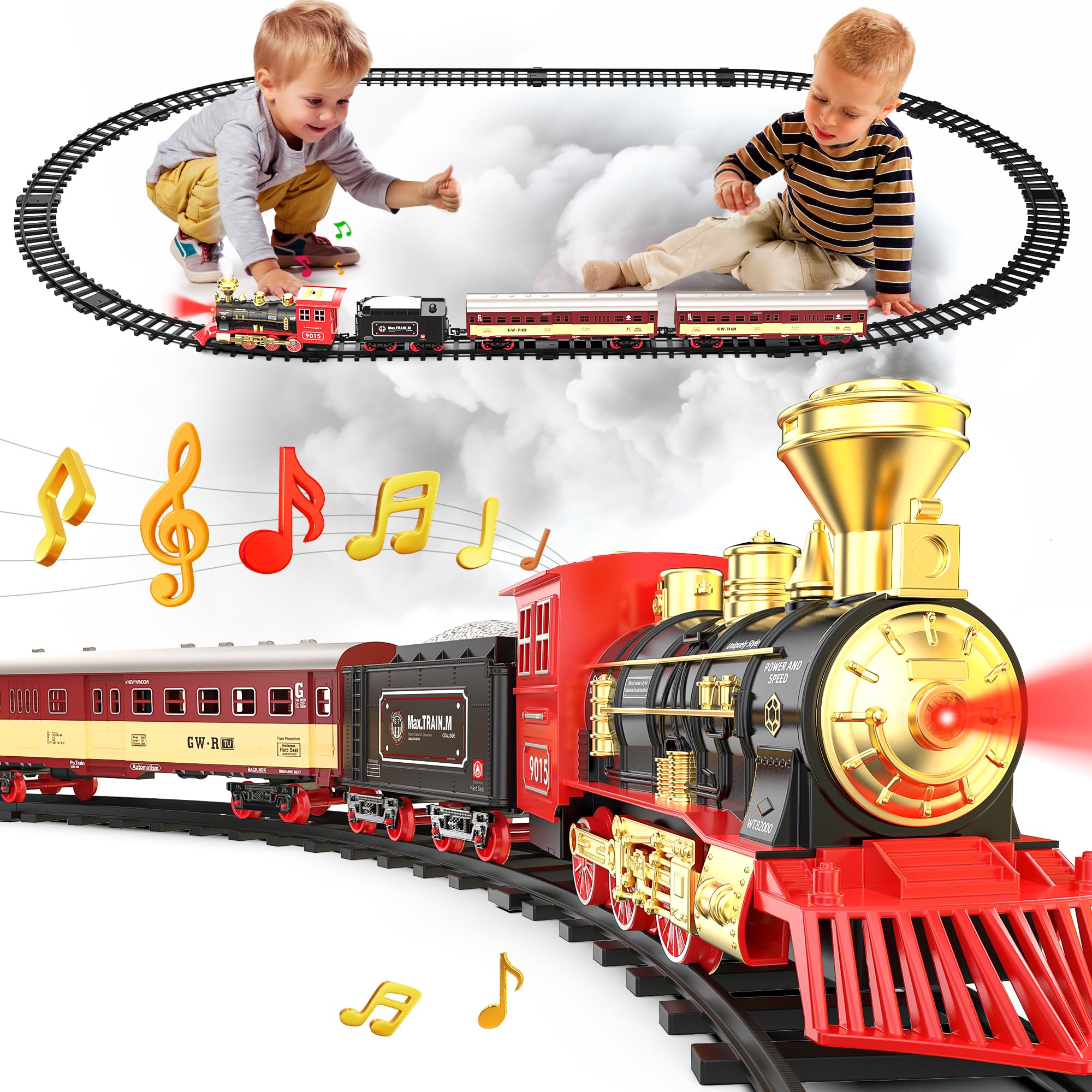 Foto 2 pulgar | Set De Tren Navideño Hot Bee Para Niños De 2 A 4 Años - Venta Internacional.