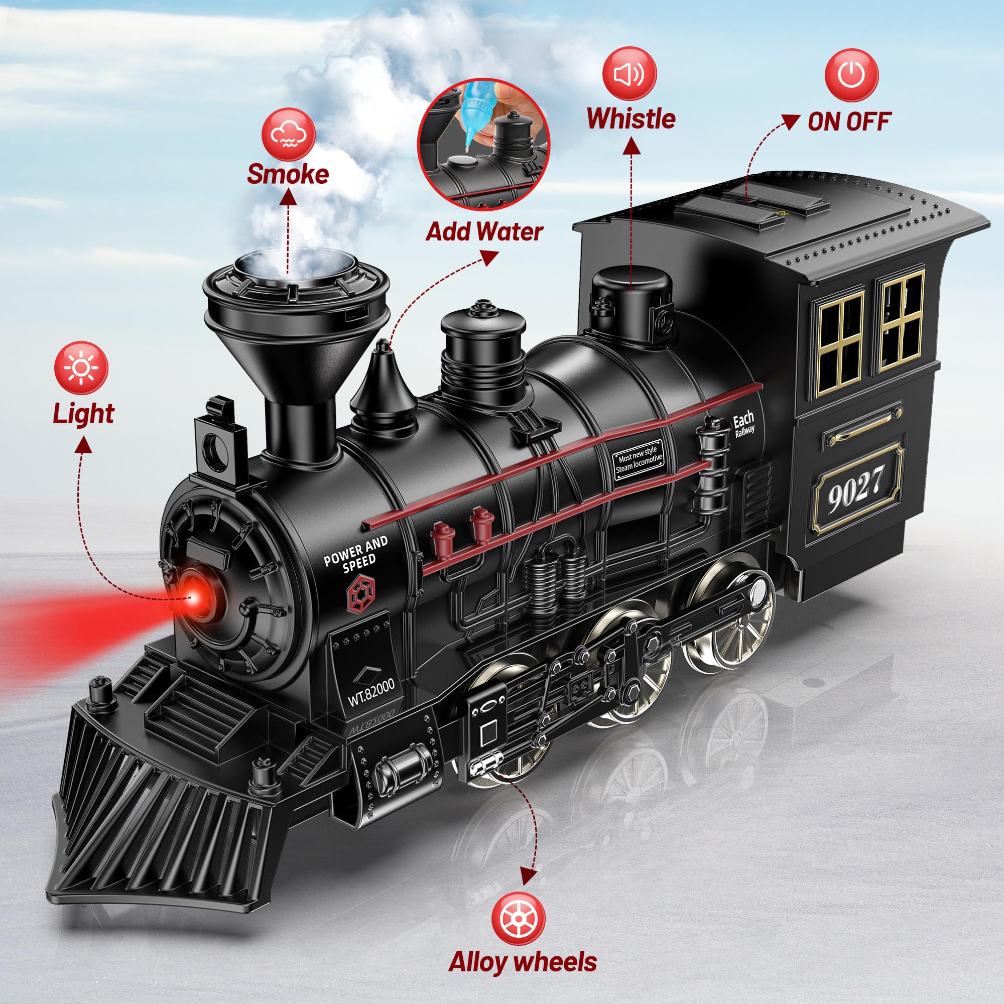 Foto 3 pulgar | Set De Tren Hot Bee Metal Con Orugas De Lujo Para Niños De Más De 3 Años - Venta Internacional.