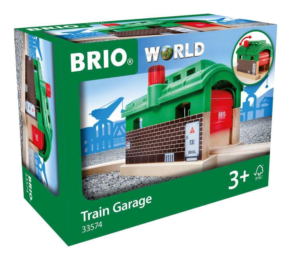 Foto 2 pulgar | Accesorio De Tren De Juguete Brio World 33574 Train Garage Kids 3+ - Venta Internacional.