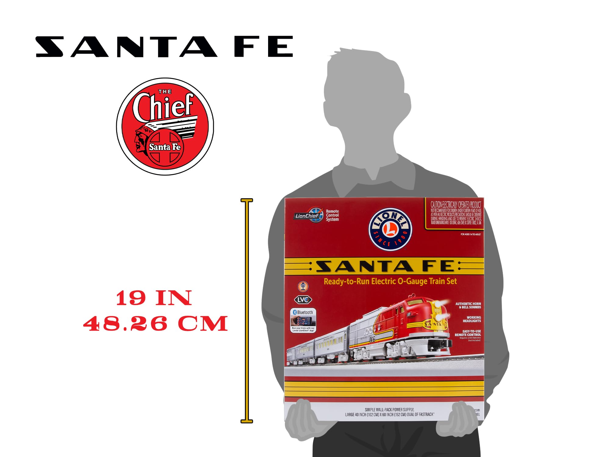 Foto 7 pulgar | Set De Tren Lionel Santa Fe Super Chief Electric O Gauge 5.0 - Venta Internacional.