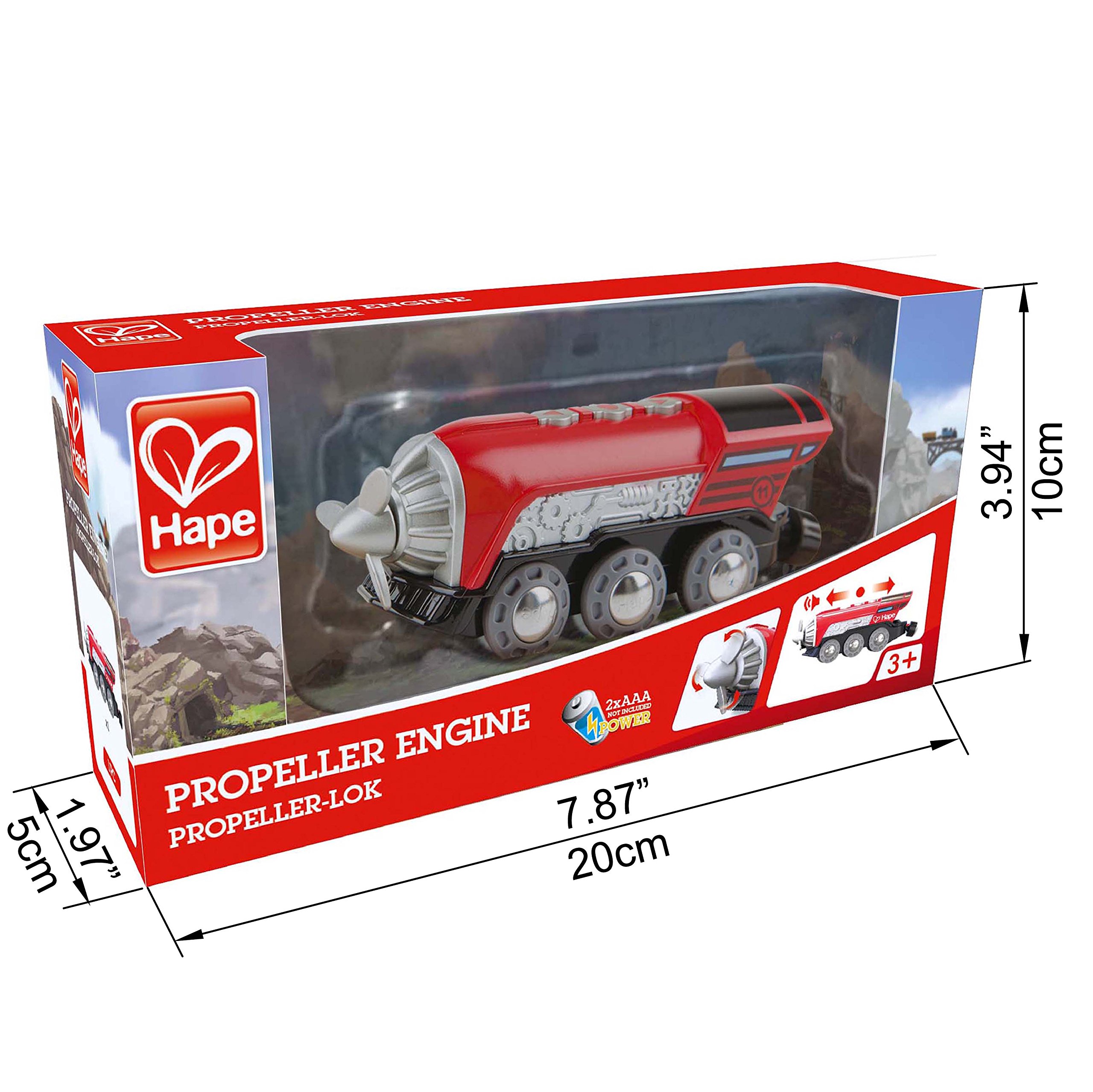 Foto 8 pulgar | Motor De Vapor Con Hélice De Madera Para Niños Toy Train Hape - Venta Internacional.