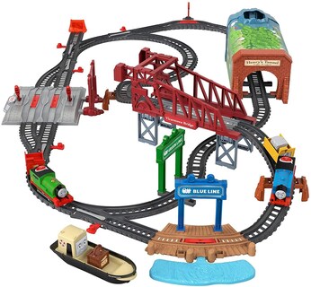 Foto 1 | Set De Tren De Juguete Thomas Y Sus Amigos Talking Thomas Y Percy 3+y - Venta Internacional.