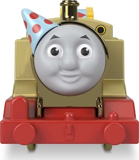 Foto 3 | Tren De Juguete Fisher-price Thomas Y Sus Amigos Golden Thomas 3+ - Venta Internacional.