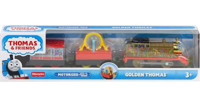 Foto 6 | Tren De Juguete Fisher-price Thomas Y Sus Amigos Golden Thomas 3+ - Venta Internacional.