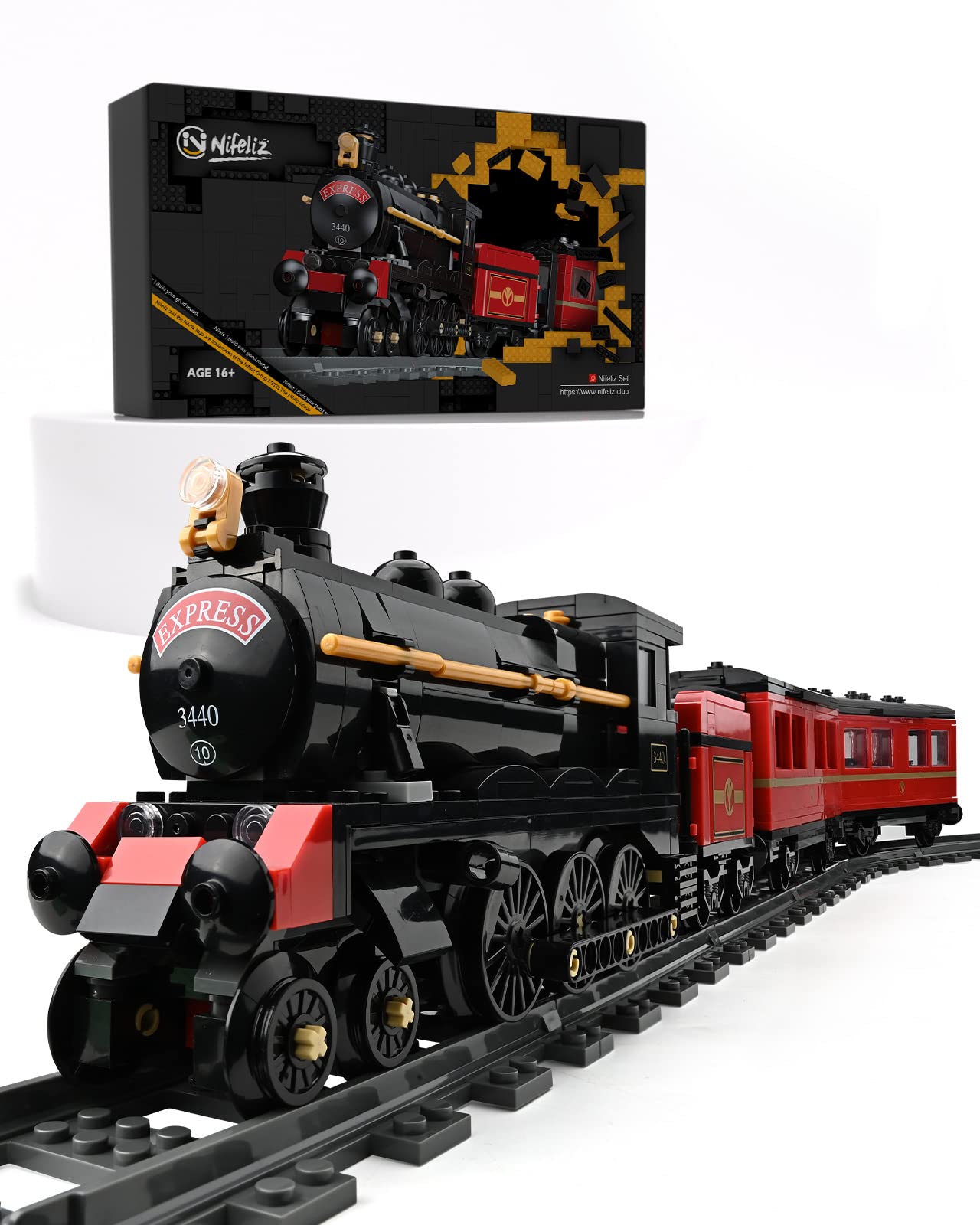 Foto 2 pulgar | Kit De Construcción Nifeliz Clase Gwr 2900, Tren De Vapor A Escala 1:38 - Venta Internacional.