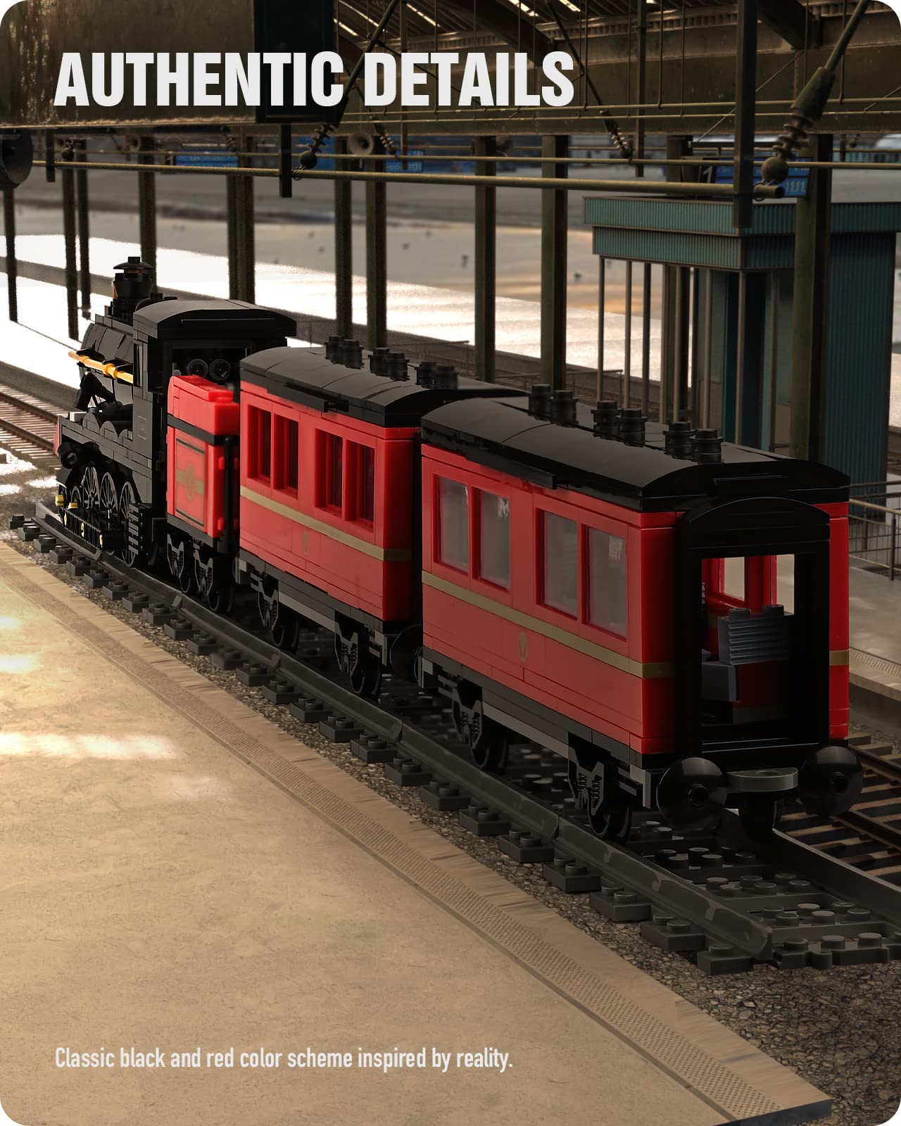 Foto 5 pulgar | Kit De Construcción Nifeliz Clase Gwr 2900, Tren De Vapor A Escala 1:38 - Venta Internacional.