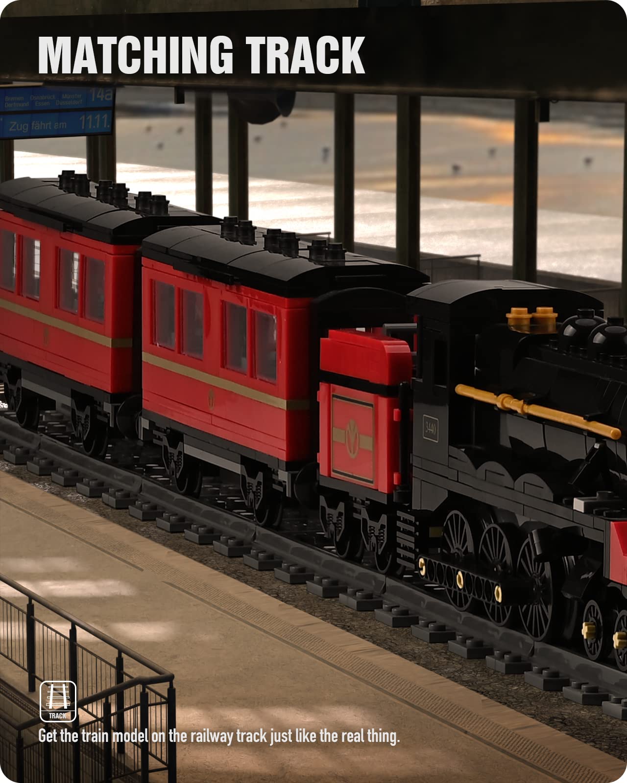 Foto 7 pulgar | Kit De Construcción Nifeliz Clase Gwr 2900, Tren De Vapor A Escala 1:38 - Venta Internacional.