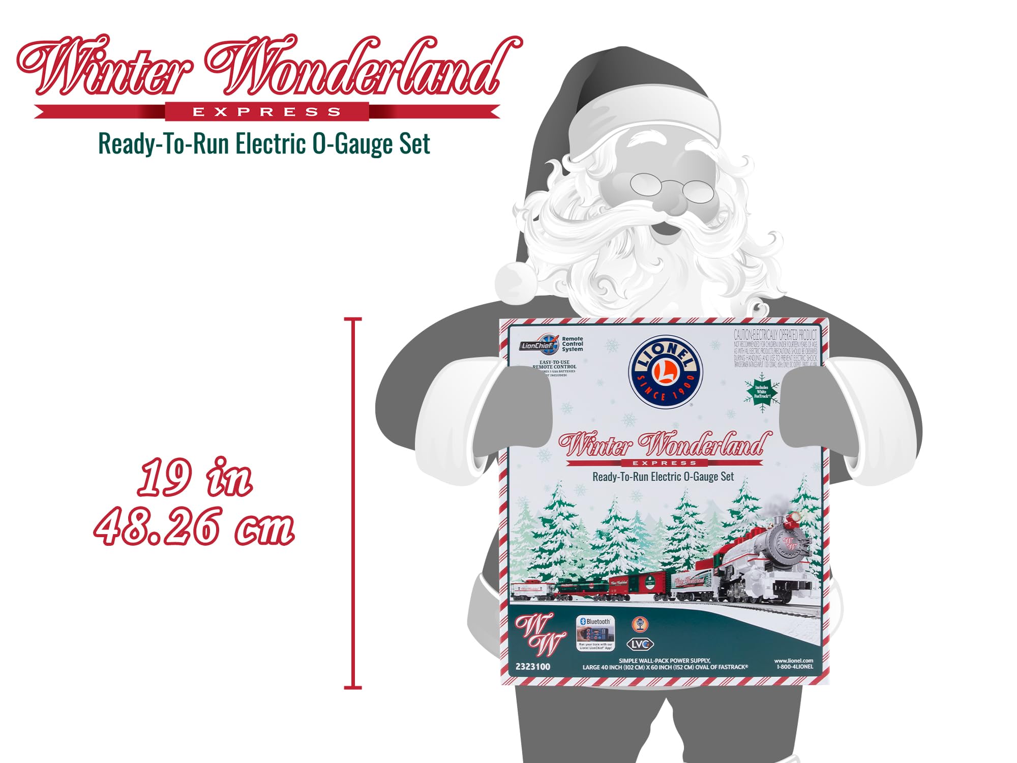 Foto 7 | Set De Tren Lionel Winter Wonderland Lionchief 5.0 Electric - Venta Internacional.