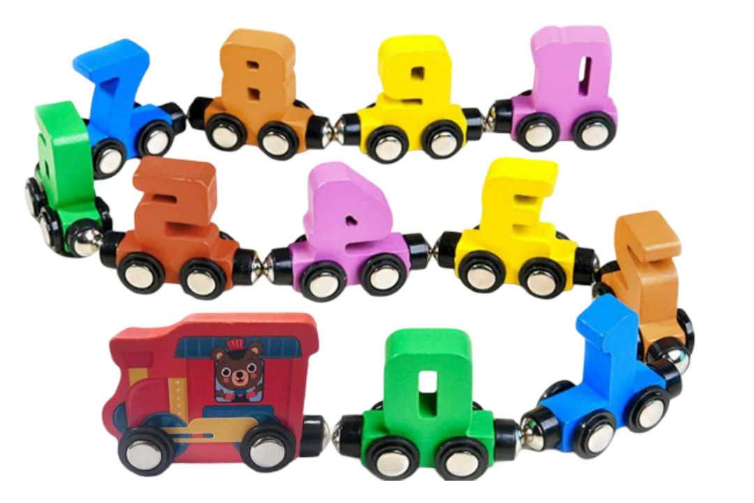 Foto 2 pulgar | Xtellar Juego De Tren De Madera Digital Y Magnético Para Desarrollo Infantil