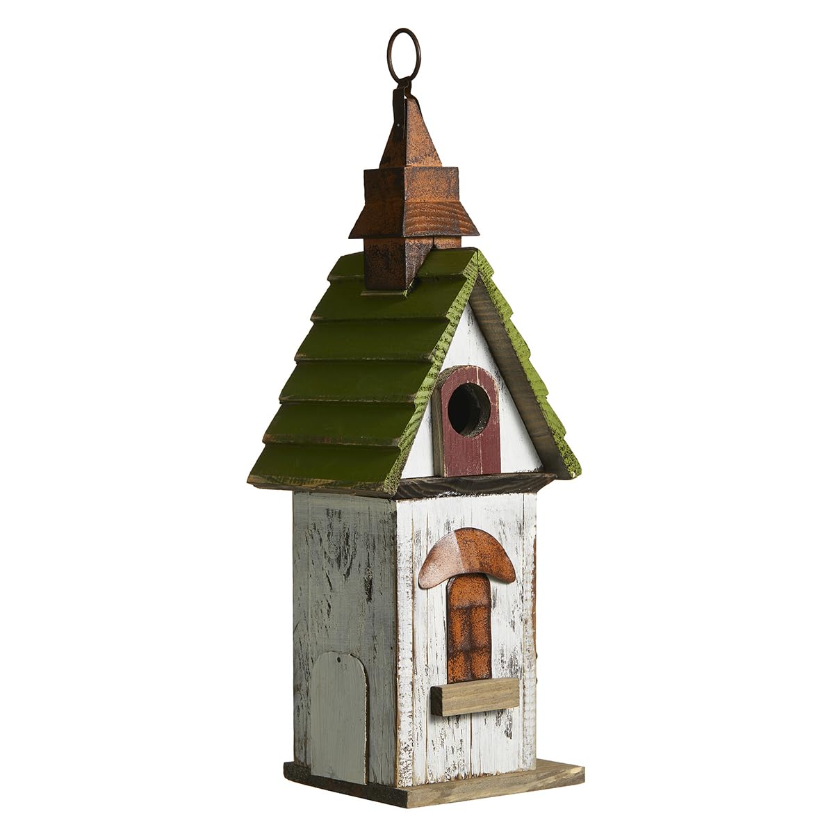 Foto 7 pulgar | Colgante Birdhouse Glitzhome Madera - Venta Internacional