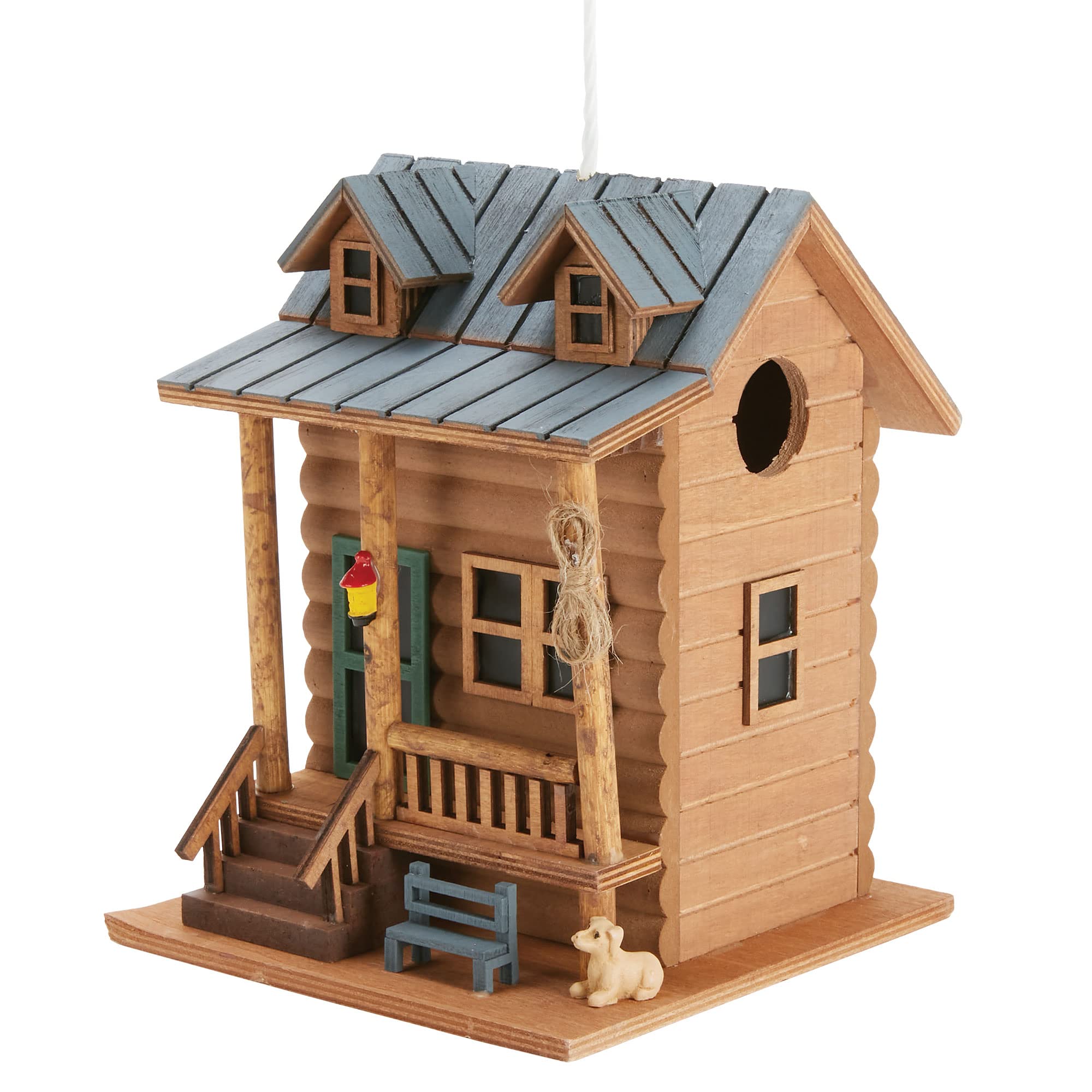 Foto 2 pulgar | Cabaña De Madera Birdhouse Home Bazaar Hb-6023s, Multicolor - Venta Internacional.
