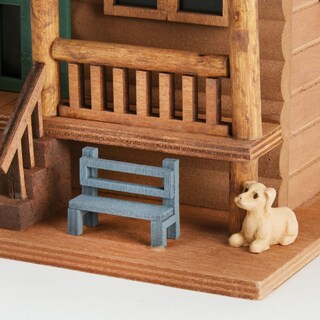 Foto 2 | Cabaña De Madera Birdhouse Home Bazaar Hb-6023s, Multicolor - Venta Internacional.