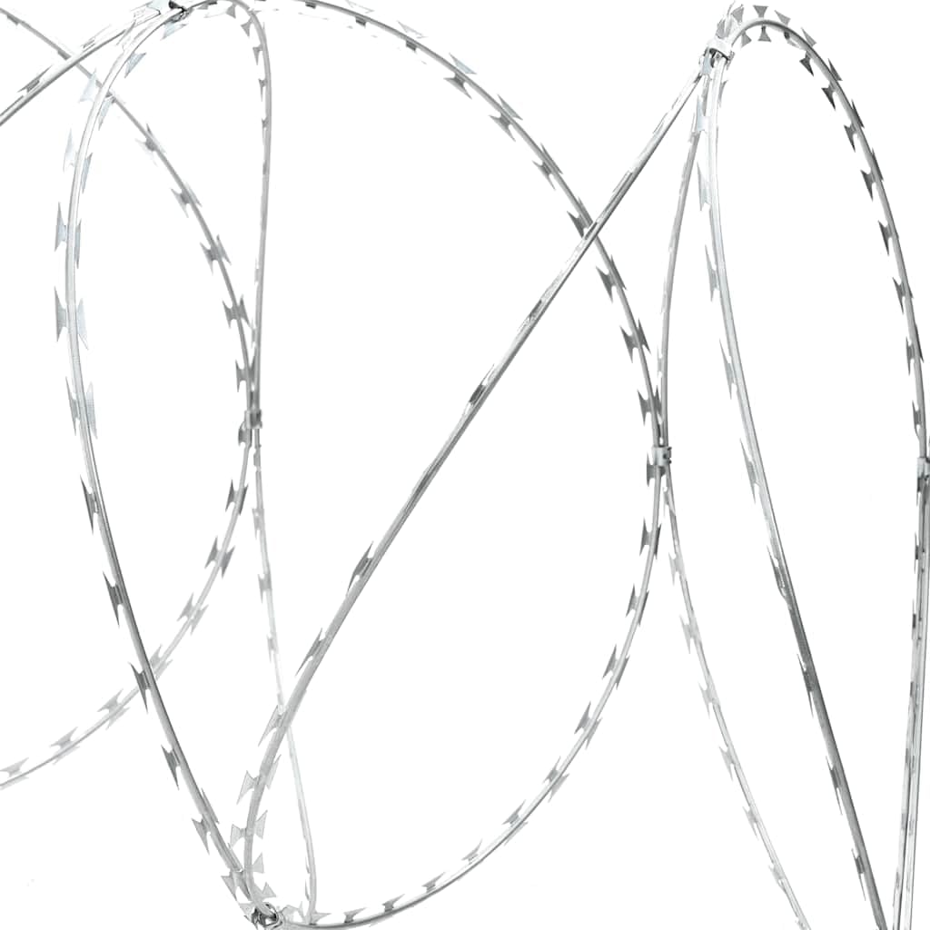 Foto 5 | Arazor Wire Vidaxl Bto-22, Acortina Nato, 60 M, Galvanizada - Venta Internacional.