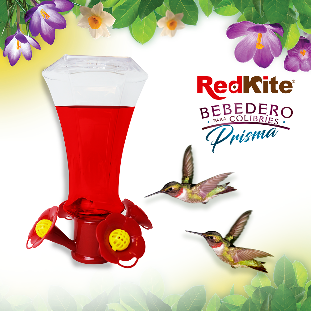 Foto 3 | Bebedero Redkite con Cuatro Estaciones para Colibrí con Capacidad de 700 Mililitros