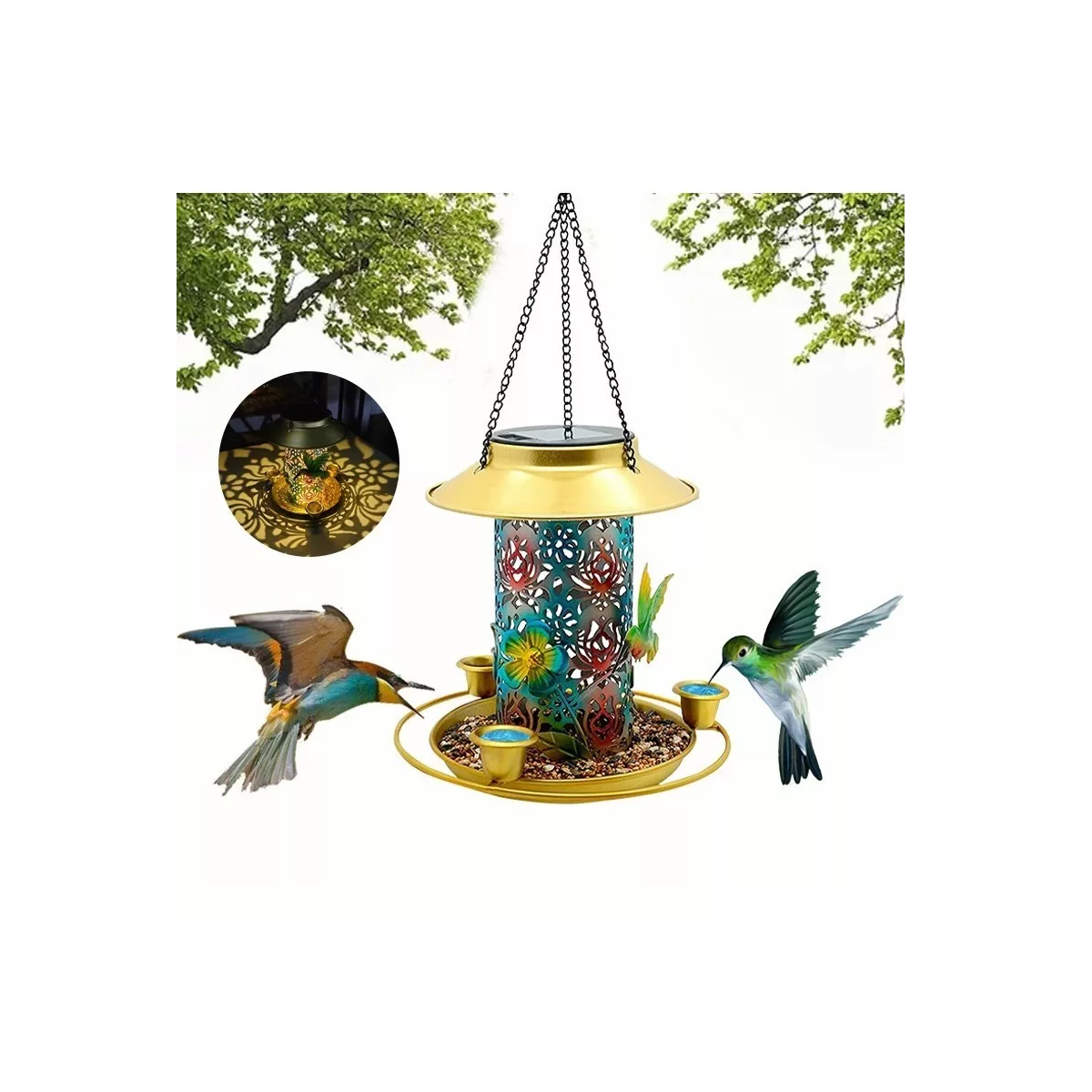Foto 4 pulgar | Comedero Eo Safe Imports Esi10843 para Aves
