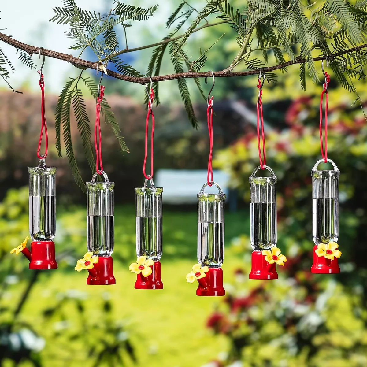 Foto 2 | Mini Alimentador de Colibrí Al Aire Libre 90ml Eo Safe Imports Esi-14132 4pcs Multicolor