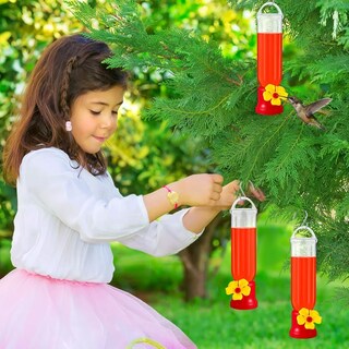 Foto 3 | Mini Alimentador de Colibrí Al Aire Libre 90ml Eo Safe Imports Esi-14132 4pcs Multicolor