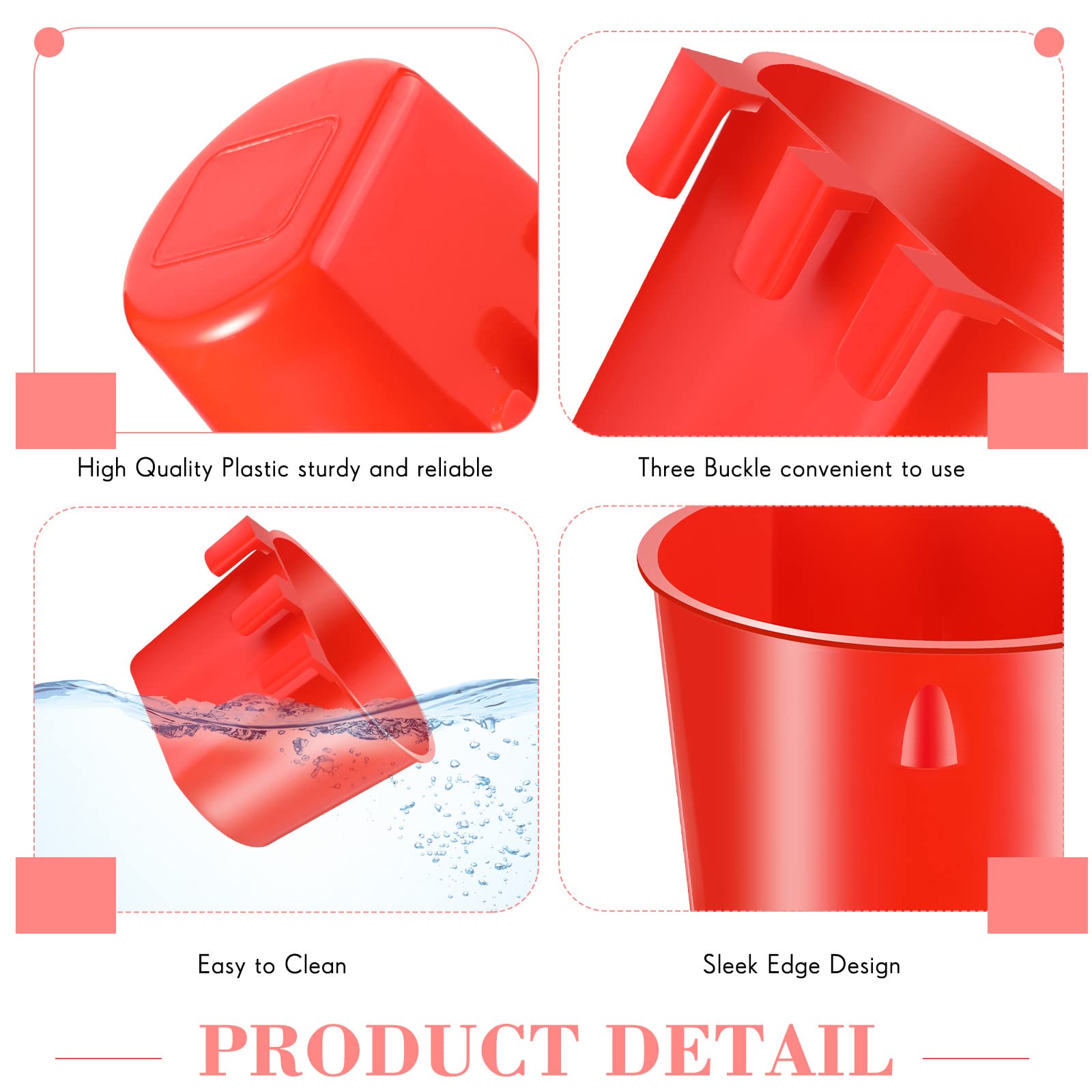 Foto 4 pulgar | Cuenco De Agua Sumind De Cage Cups, 60 Unidades, Para Comedero Para Pájaros - Venta Internacional.