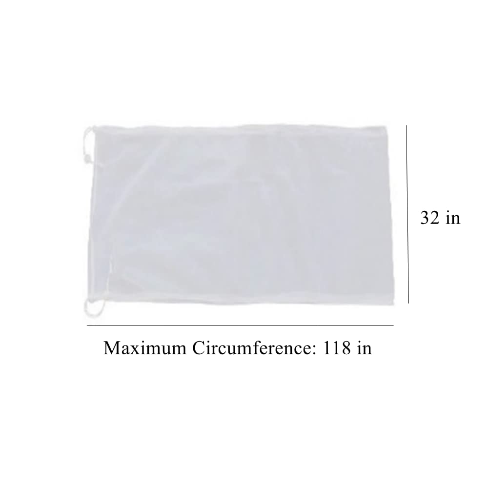 Foto 3 pulgar | Recogedor De Semillas Para Pájaros Ismarten, Ajustable, Nailon, Color Blanco Y Negro - Venta Internacional.