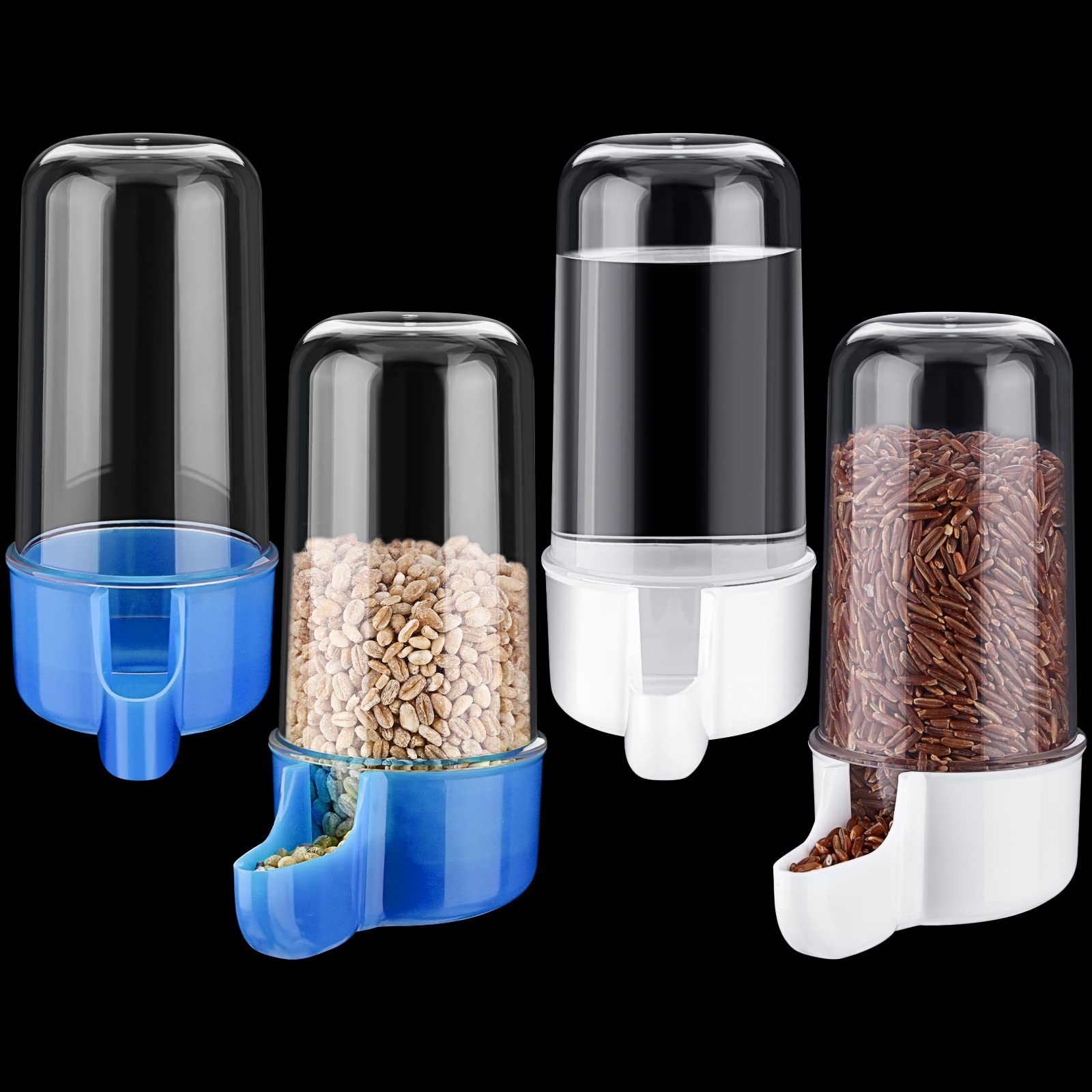 Foto 2 pulgar | Dispensador Automático De Agua Para Jaulas De Pájaros (4 Unidades) - Venta Internacional.
