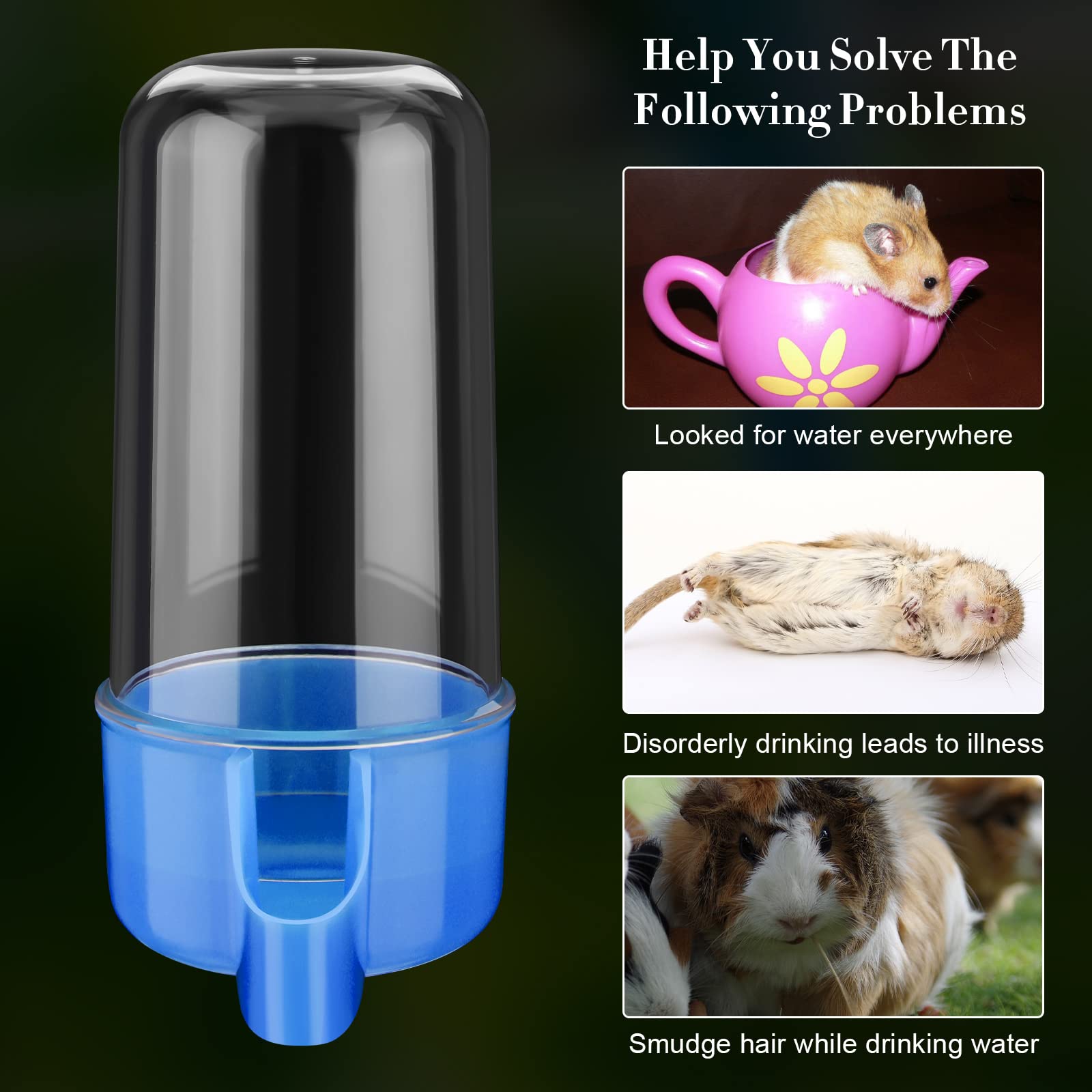 Foto 5 pulgar | Dispensador Automático De Agua Para Jaulas De Pájaros (4 Unidades) - Venta Internacional.
