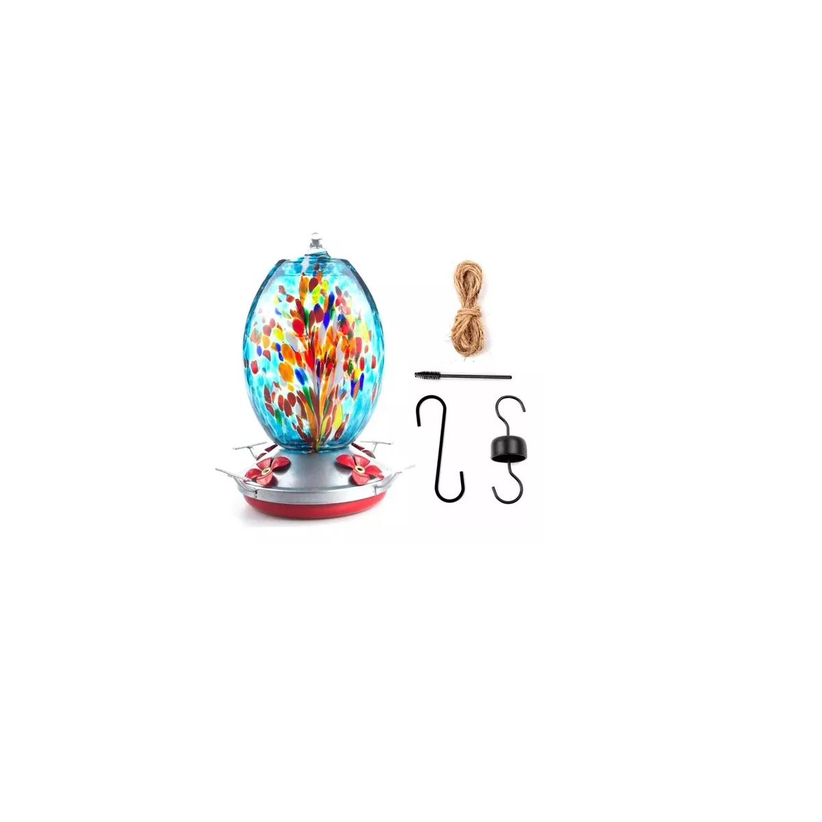 Foto 4 pulgar | Comedero Para Colibríes Para Jardín Libre, Eo Safe Imports Esi-17246 Multicolor