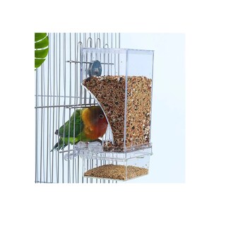 Foto 2 | Comedero Automático Para Jaulas De Pájaros Acrílica 600g Eo Safe Imports Esi-17253 Transparente