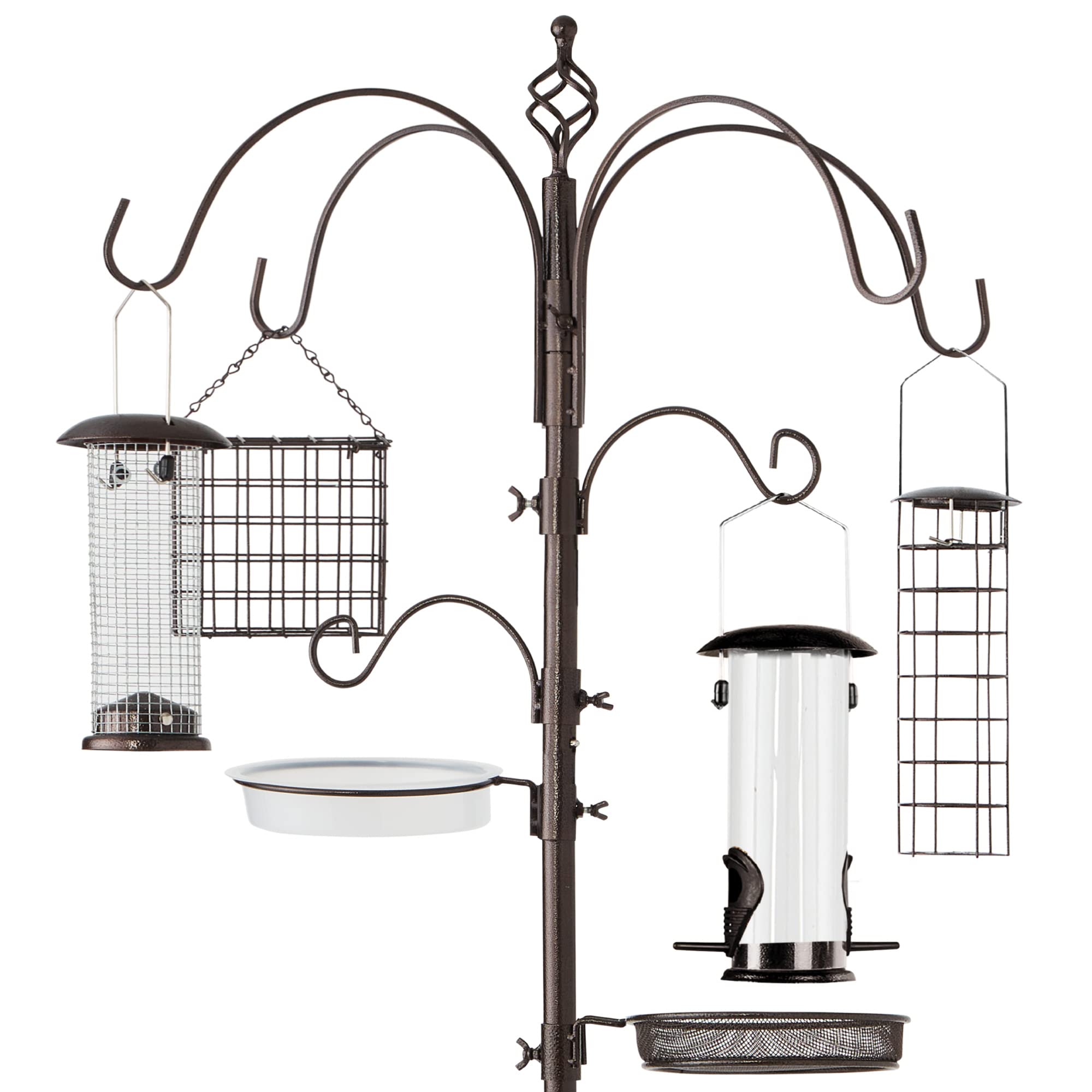 Foto 1 | Estación De Alimentación Para Pájaros Best Choice Products Con 4 Comederos - Venta Internacional.
