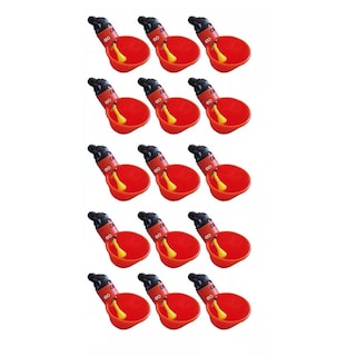 Foto 1 | Kit Bebederos Separadores para Gallos 30 Piezas Eo Safe Imports Esi-9736-1 Rojo