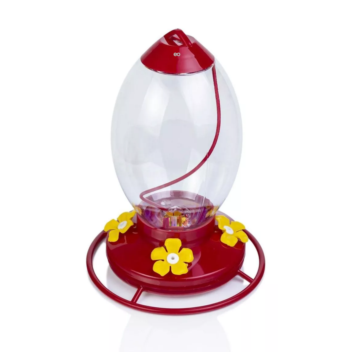 Foto 2 pulgar | Bebedero Colibríes 4 Flores 940ml Alimentador De Aves Eo Safe Imports Esi-9743-1 Rojo