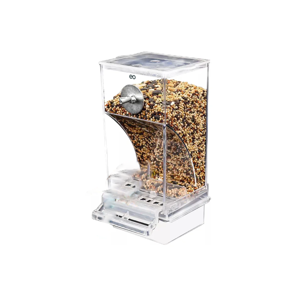 Foto 1 | Comedero Automático Para Jaulas De Pájaros Acrílica 600g Eo Safe Imports Esi-18979 Transparente
