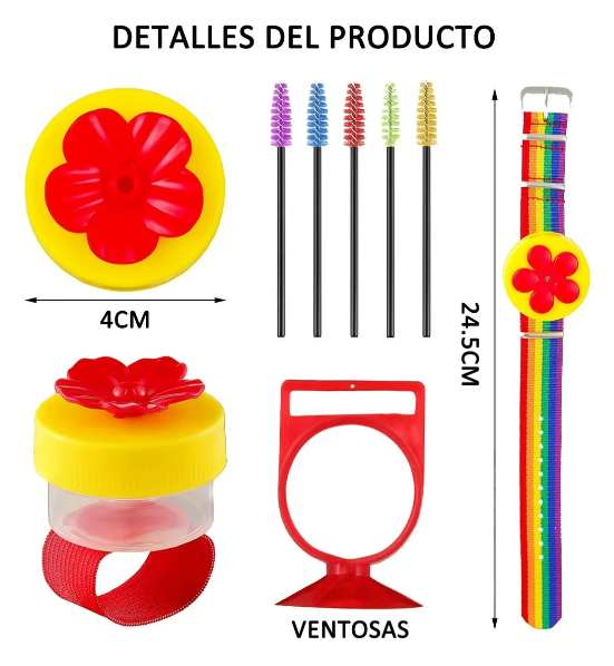 Foto 3 pulgar | Kit Exclusivo Xtellar De Alimentador De Colibríes Para Ambientes Exteriores 3pcs