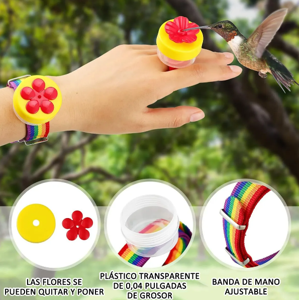 Foto 4 pulgar | Kit Exclusivo Xtellar De Alimentador De Colibríes Para Ambientes Exteriores 3pcs