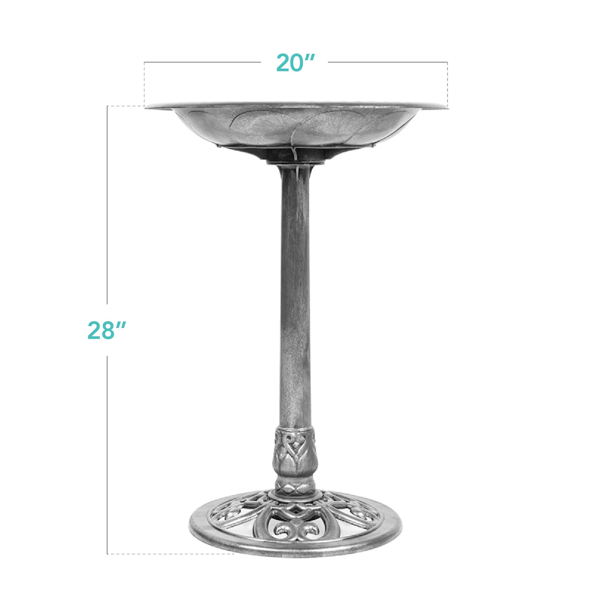 Foto 8 pulgar | Pedestal Para Pájaros Best Choice Products, Vintage, 28 Cm - Venta Internacional.
