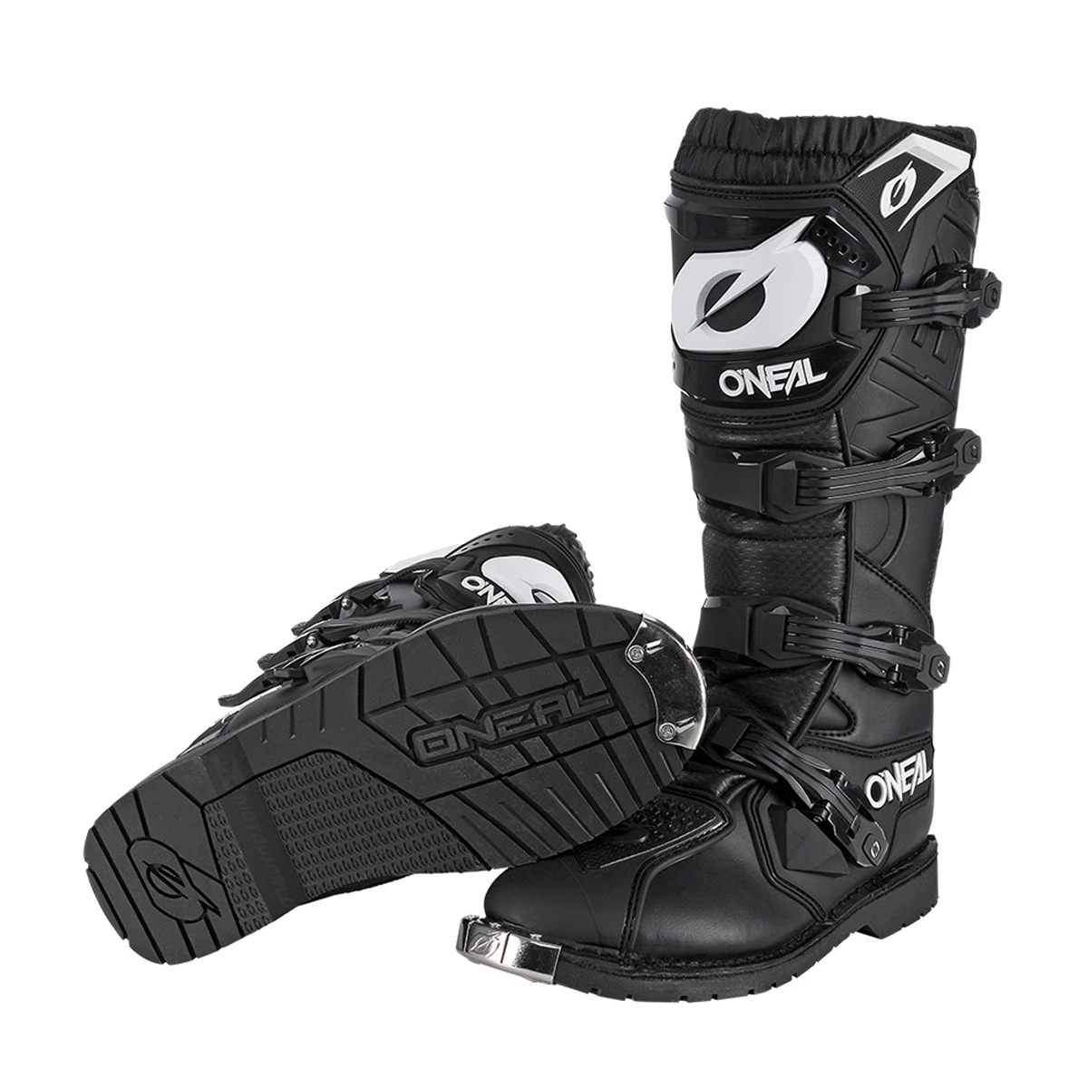 Foto 2 pulgar | Botas Motocross Enduro Oneal Rider Pro color Negro Punta Metálica Talla 29 MX