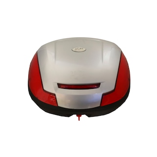 Foto 3 | Caja Porta Equipaje para Moto Kinlley 43l color Plateado Base Metálica con Led