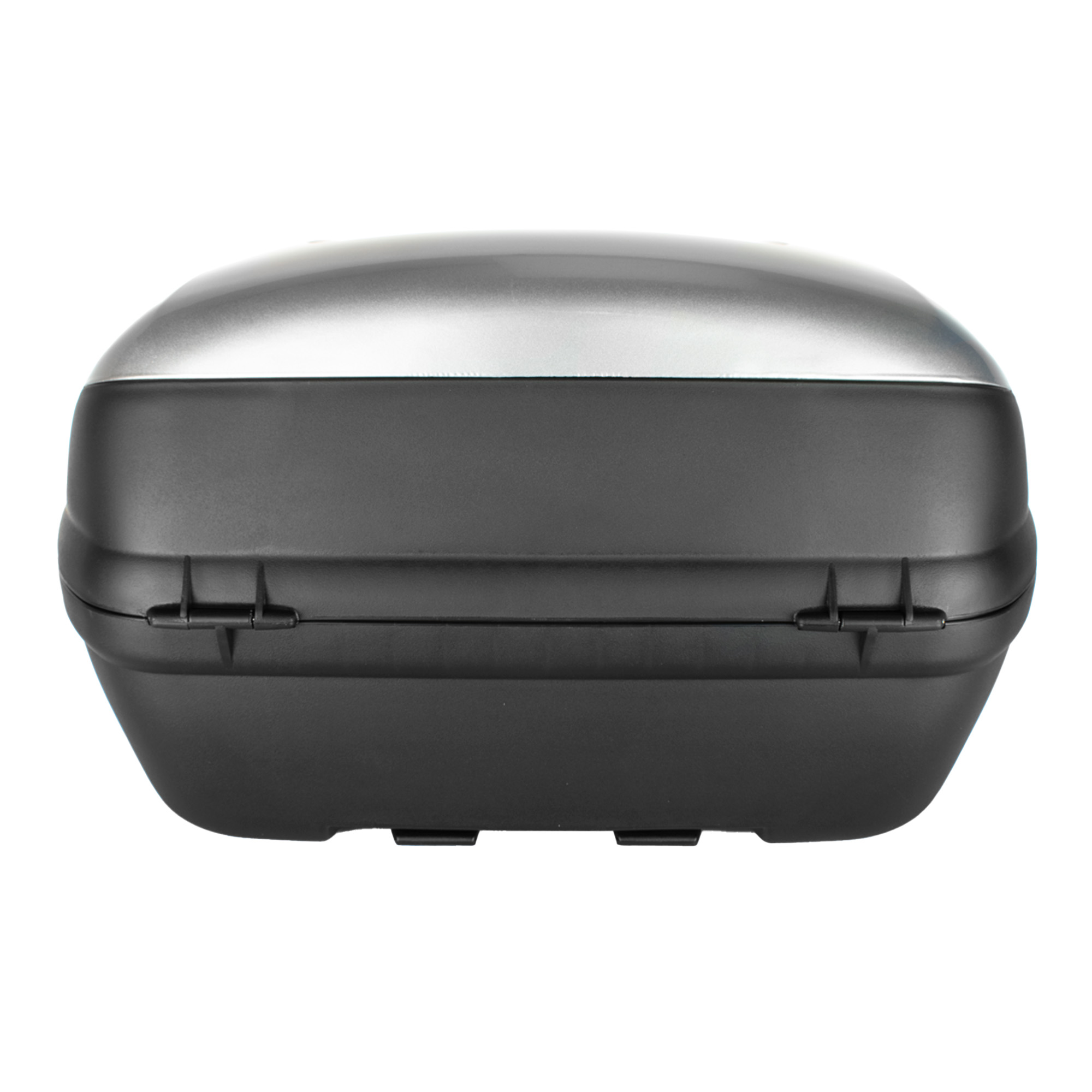 Foto 5 pulgar | Caja Porta Equipaje para Moto Kinlley 43l color Plateado Base Metálica con Led